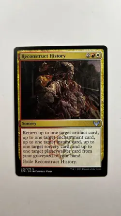 MTG Strixhaven School of Mages Reconstruct History 222/275 Magic the Gathering - Image 1