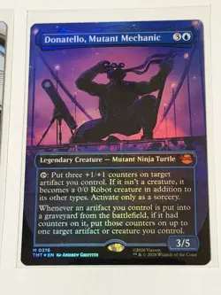 Donatello, Mutant Mechanic Borderless Teenage Mutant Ninja Turtles Foil 216 - Image 1