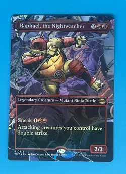 Raphael, the Nightwatcher (Borderless) Teenage Mutant Ninja Turtles Foil - Image 1