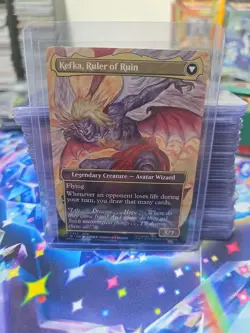 MTG Final Fantasy Kefka Court Mage Ruler of Ruin 0322 Borderless Non-foil - Image 2