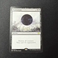 1x MTG Damnation - Double Masters 2022 (2X2) #73 - Magic the Gathering NM - Image 1