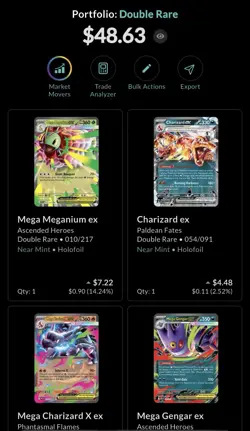 Lot Of (40) Double Rare Pokemon TCG Cards NM - Image 2