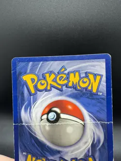 Pokemon TCG Lapras Fossil Holo Unlimited Rare Card 10/62 Vintage - Damaged - Image 5