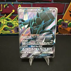 Pokemon Necrozma GX Full Art Holo Card 134/147 Sm-Burning Shadows - Image 1