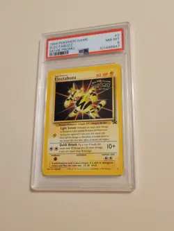 Electabuzz - Pokemon WOTC Black Star Promo #2 - Near Mint to Mint PSA 8 - Image 1