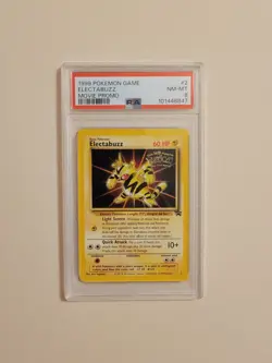 Electabuzz - Pokemon WOTC Black Star Promo #2 - Near Mint to Mint PSA 8 - Image 2