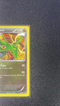 Rayquaza 11/20 Stamped Holo Rare - Pokemon TCG Black & White Dragon Vault LP/MP - Image 4