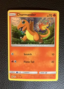 Charmander 18a/147 Alternate Art Promo Cosmos Holo Pokemon TCG - Image 1