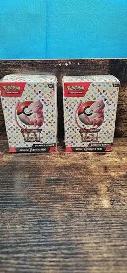 Pokemon TCG Scarlet & Violet 151 Booster Bundle Sealed Lot Of 2 - Image 1