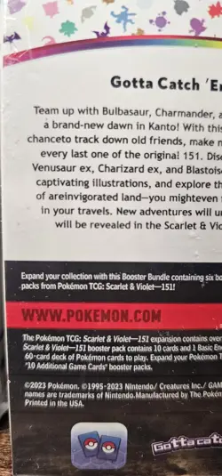 Pokemon TCG Scarlet & Violet 151 Booster Bundle Sealed Lot Of 2 - Image 5