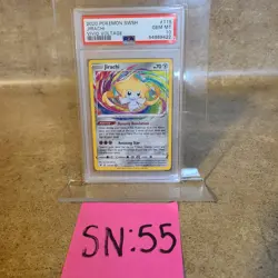 JIRACHI PSA 10 2020 POKEMON SWORD & SHIELD VIVID VOLTAGE #119/185 AMAZING RARE - Image 5