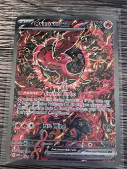 Oricorio ex 024 Phantasmal Flames Black Star Promo Full Art Pokemon TCG MINT - Image 1