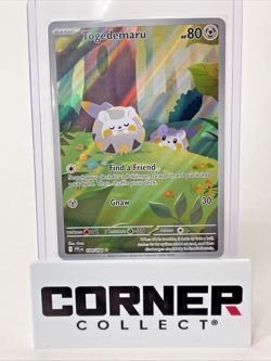 Pokemon Togedemaru 104/094 Phantasmal Flames Mega Evolution Illustration Rare NM - Image 1