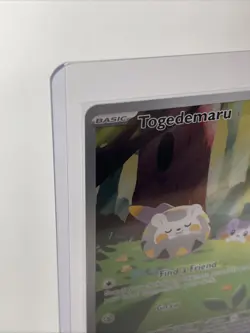 Pokemon Togedemaru 104/094 Phantasmal Flames Mega Evolution Illustration Rare NM - Image 5