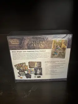 Pokemon TCG ETB Paldean Fates Elite Trainer Box New Sealed - Image 2