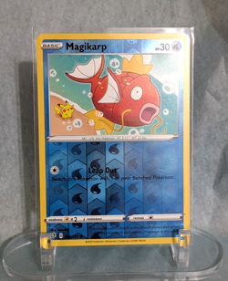 Magikarp #039/192 *w/Pikachu* (Rebel Clash) SWSH02 Pokemon *2020* - Image 1
