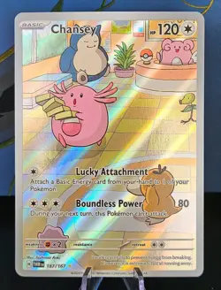 🌟Chansey🌟 187/167 Illustration Rare - Pokemon Twilight Masquerade - NM/MINTY! - Image 1