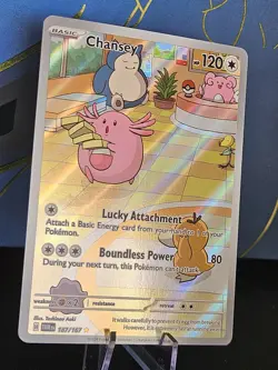 🌟Chansey🌟 187/167 Illustration Rare - Pokemon Twilight Masquerade - NM/MINTY! - Image 2