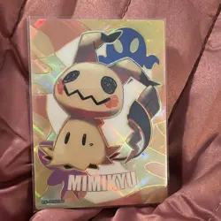 NON TCG Chinese Pokemon Elf Eif Origin Collection 3.0 JS Mimikyu - Image 1