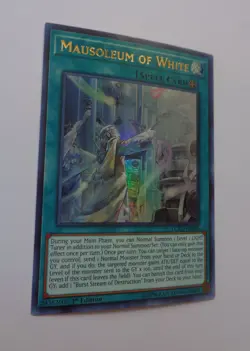 Mausoleum of White LCKC-EN036 (Ultra Rare, 1st Edition, Lightly Played / LP) - Image 1