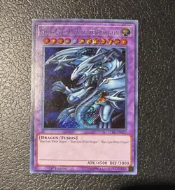 Yugioh Blue-Eyes Ultimate Dragon LCKC-EN057 Secret Rare 1st edition NM - Image 1