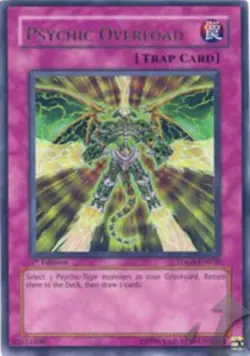 1 x Psychic Overload - TDGS-EN070 - Ultra Rare - Unlimited Edition Near Mint, En - Image 1