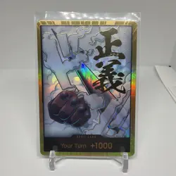 Bandai One Piece Card Smoker (Gold) (PRB02) Don!! - Image 1