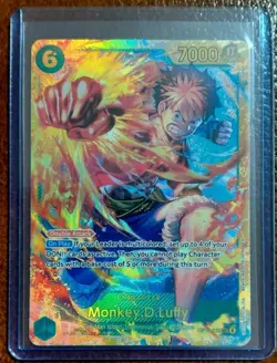 Monkey D. Luffy SEC (Secret) OP13-118 Carrying On His Will English Foil - Image 1