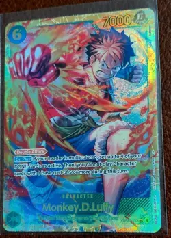 Monkey D. Luffy SEC (Secret) OP13-118 Carrying On His Will English Foil - Image 3