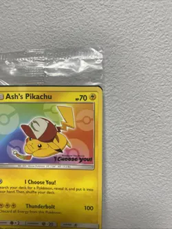 Ash’s Pikachu SM108 TGC Pokemon: The Movie “I Choose You” Promo Card (Sealed) - Image 3