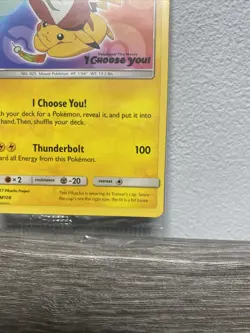 Ash’s Pikachu SM108 TGC Pokemon: The Movie “I Choose You” Promo Card (Sealed) - Image 4