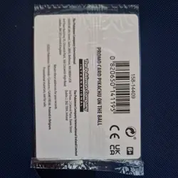 Pikachu on the Ball 001/005 Pokemon Card Sealed Promo Fultsal UK Exclusive #2 - Image 2