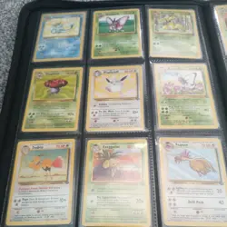 Pokemon TCG Jungle Complete Master Set 64/64 Cards WOTC Vintage + Folder Binder - Image 4