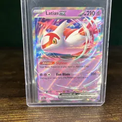 Pokemon TCG Latias EX 76/191 Surging Sparks Scarlet & Violet Double Rare Card - Image 1