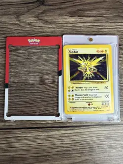 Zapdos Base Set Holo Rare 16/102 90 HP Pokemon TCG Wizards of the Coast Card - Image 2
