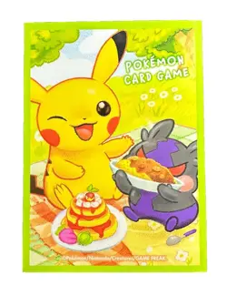Pikachu & Morpeko Individual Card Sleeve Pokemon Center Japan Original (1x) - Image 1