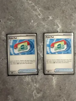 (2x) Poke Pad | 198/217 | Ascended Heroes | Pokemon Trainer Card Near Mint - Image 1