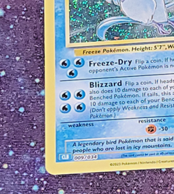 Articuno 009/034 Trading Card Game Classic Classic Collection NM - Image 5
