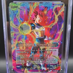 SSG Vegeta, Crimson Warrior CGC 10 Promo Leader P-360 Bandai Dragon Ball Card - Image 3