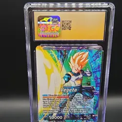 SSG Vegeta, Crimson Warrior CGC 10 Promo Leader P-360 Bandai Dragon Ball Card - Image 4
