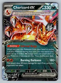 Charizard ex Promo SV: Scarlet & Violet Promo Cards 196 NM - Image 1
