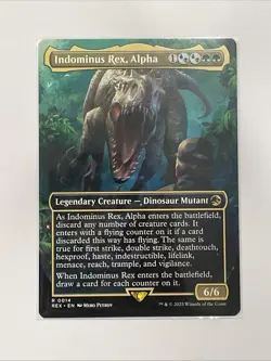 Indominus Rex Alpha Borderless Universe Beyond Jurassic World Collection - Image 1