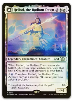 Heliod, the Radiant Dawn #17 (Foil) (NM) March of the Machine MOM Magic MTG - Image 1