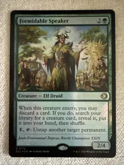 Formidable Speaker Lorwyn Eclipsed Foil MTG R0176 Magic - Image 1