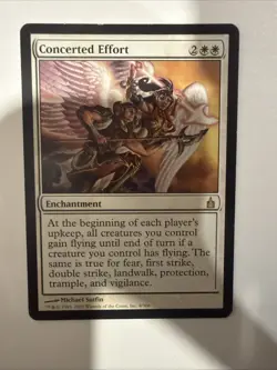 MTG Concerted Effort - Ravnica: City of Guilds LP-MP - Image 1