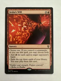 MTG Jeska's Will - Commander: Murders at Karlov Manor (MKC) - Image 1
