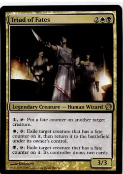Magic The Gathering Triad of Fates HOLO Rare #206 - Image 1