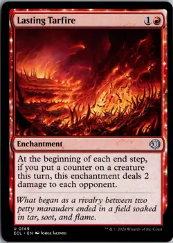 Lasting Tarfire U Lorwyn Eclipsed 149 NM Magic - Image 1