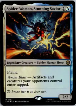 Spider-Woman, Stunning Savior R Marvel's Spider-Man 152 NM Foil Magic - Image 1