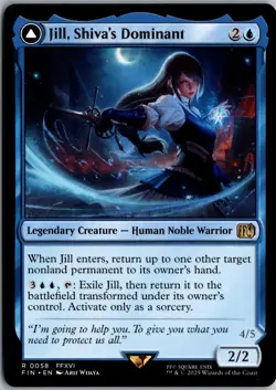 Jill, Shiva's Dominant R FINAL FANTASY 58 NM Magic - Image 1